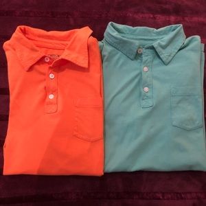 2 Cherokee collared shirts